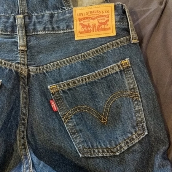 LEVI'S Full Hand Denim Jean Overalls - Picture 8 of 8